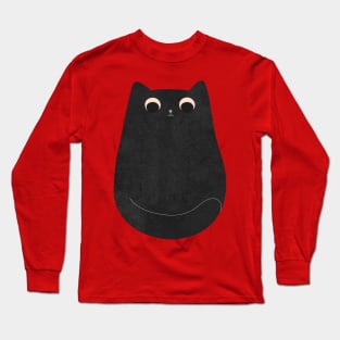 Funny black cat Long Sleeve T-Shirt